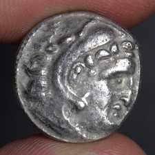 2200+ Year Old Genuine Alexander the Great Ancient Greek Silver Drachm Coin