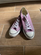 Converse Chuck Taylor All Star Pink Canvas Low Top Sneakers Women  s 7 / Men  s 5