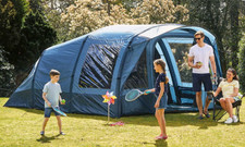 Adventuridge Air 6-Man Berth Family Air Tent Navy - Requires 2 x Beams See Descr