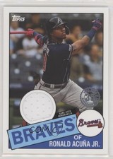 2020 Topps 1985 Topps Baseball Relics Ronald Acuna Jr #85R-RA qf8