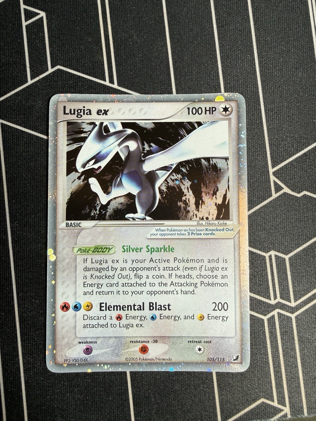 Pokemon Lugia EX Unseen Forces Holo Rare #105 PSA NM + GEM MINT Cleanest On eBay