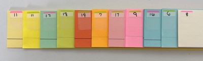 Sentence strips