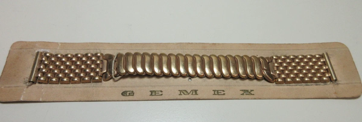 Gemex ジェメックス 1930年前後 腕時計ブレスレット Gemex Bracelet Wristwatch Bands for sale | eBay