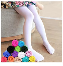 Professional Ballet Tights for Girls Kids - Soft Velvet Dance Pantyhose All Size