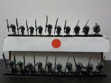 G813 Warhammer Fantasy Skaven Clan Rats Spears x20 plastic