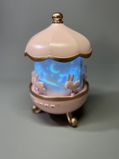 Musical Unicorn Carousel Cordless White Noise Baby Night Light Lamp + 15 Films