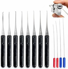 12 Pcs Broken Key Extractor Kit, 0.2-0.4mm Locksmith Tools Professional Removal