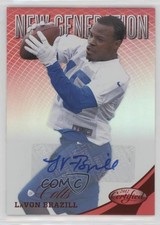 2012 Certified New Generation Mirror Red Signatures /350 LaVon Brazill Auto k1n