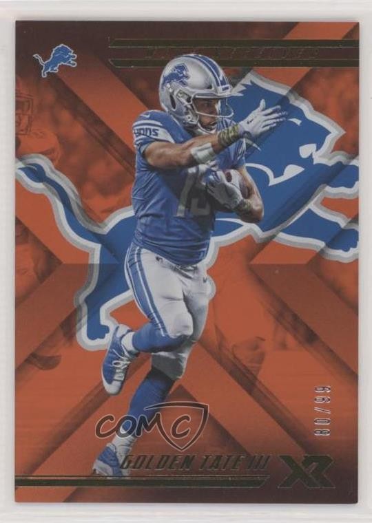 2018 Panini XR Orange /99 Golden Tate III #66 lu0
