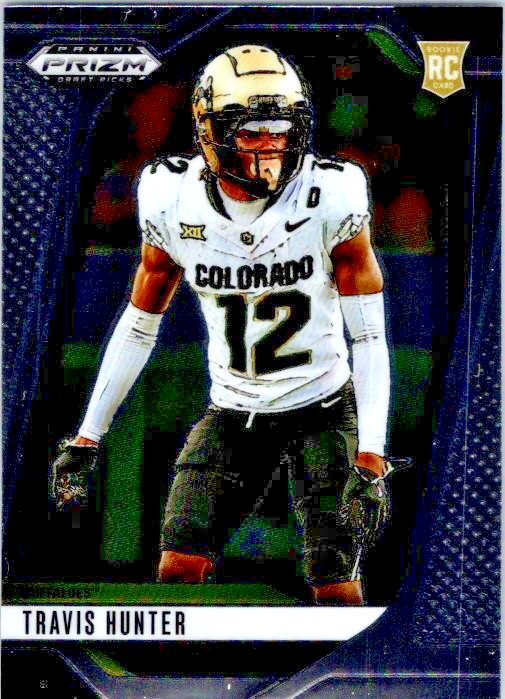 2025 Panini Prizm Draft Picks Travis Hunter RC Rookie #20 Colorado Buffaloes