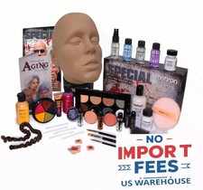 Mehon Special FX All-Pro Makeup Kit with Practice Head &ndash; Complete SFX Set