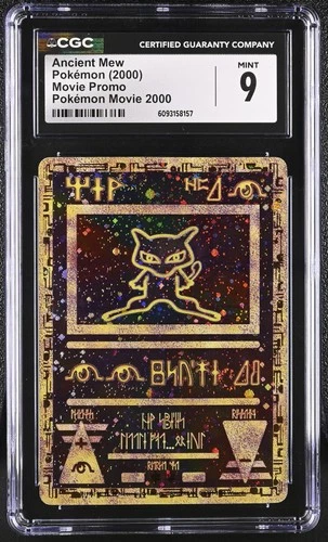 CGC 9 Mint Ancient Mew Pokemon Movie 2000 Pokemon Movie Promo