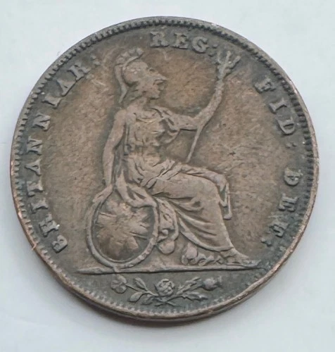 1848 Victoria Farthing — photo from the most recent tracked eBay sale