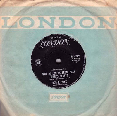 BOB B. SOXX Why Do Lovers Break Each Others Heart?/Dr Kaplans Office  45  SirH70