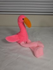 Ty Original Beanie Baby PINKY Flamingo 1995 Beanbag Plush Toy