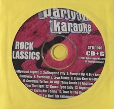 Party Tyme Karaoke: Rock Classics CD G SYB-1070 16 Hits Used