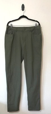 Lululemon Pants Size 34 ABC Classic-Fit 5 Pocket Green Stretch LM5AR3S