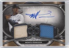 2021 Museum Collection Single-Player Dual Relic 157/349 Monte Harrison Auto 1u6