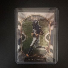 2020 Panini Select Football Justin Jefferson Vikings Concourse Rookie #61 Card. rookie card picture