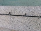 New, Custom built, 7'0" 20-40 lb E-Glass fishing rod with hand woven Red Snapper — photo 9
