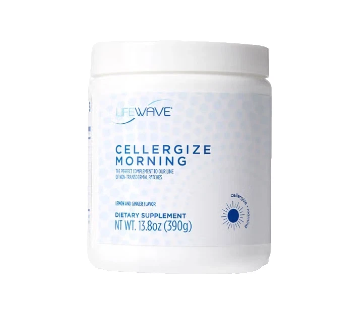 Cellergize Morning by LifeWave Daily Energy Formula 390g -- Exp 07/2026