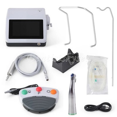 Dental Surgical Implant Motor System Touch Screen 20:1 LED Contra Angle YABANG