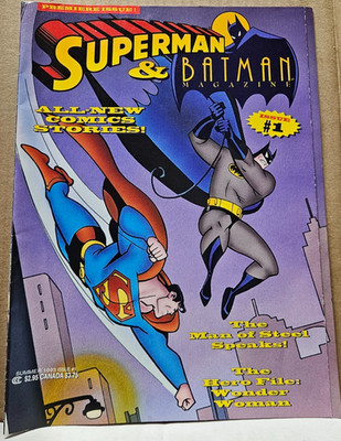 Superman & Batman Magazine #1 (Welsh Publishing Group Summer 1993)