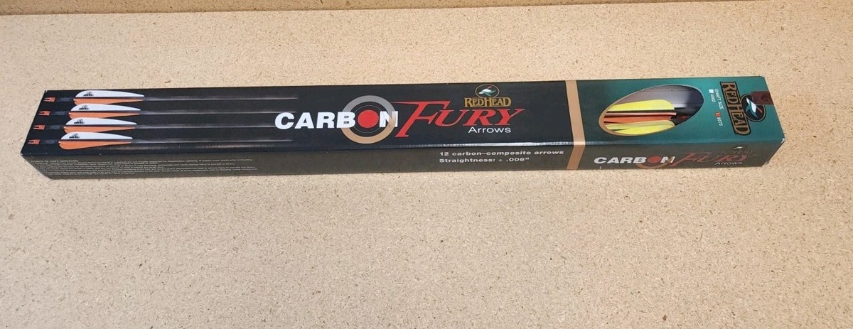 Red Head carbon fury 6075 set 12 Archery arrows New In Box | eBay