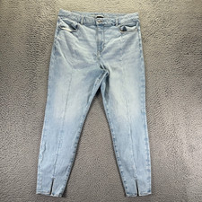 American Eagle Outfitters Jeans Women 18 Blue Cotton Denim Jegging Curvy Stretch