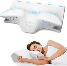 Cervical Pillow for Neck Pain Relief,Orthopedic Neck Support Pillow for Side