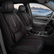 For Honda Accord 2003-2017 Car Pu Leather Front Row Seat Covers 2 Seat