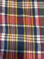 Lauren Ralph Lauren Kennebunkport Madras Plaid Reversible Comforter Full Queen