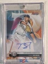 Topps 2020 Bowman's Best Tarik Skubal Auto PSA Best of 2020 #B20-TS