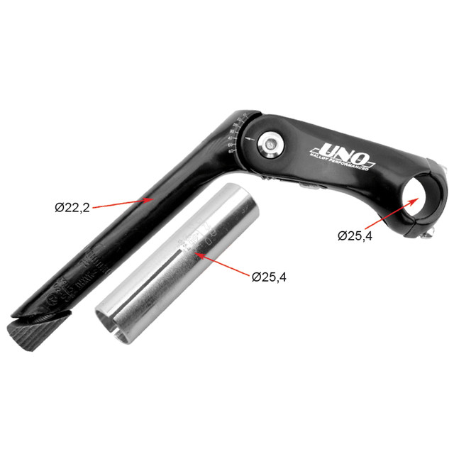 KALLOY UNO Potencia tija direccion manillar regulable BTT MTB bici bicicleta