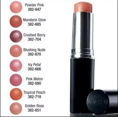 Avon Split Second Blush Stick. Choose Shade. New Sealed or Unsealed
