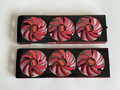2X AMD Radeon HD 7990 Video Card Triple Fan Cooling Shroud