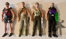 Bulk Lot Of Vintage (1995-98) Hasbro Action Man Figures + Accessories & Extras.