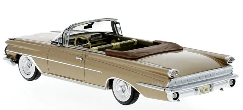 OLDSMOBILE 98 Convertible - 1959 - beigemetallic - NEO 1:43 - Bild 4 von 4