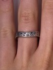 Lois Hill Sterling Silver Scroll Band Ring Size 6  — photo 3