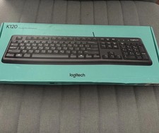 Logitech K120 Wired Plug-and-Play USB Keyboard 920-002582 - Unopened New