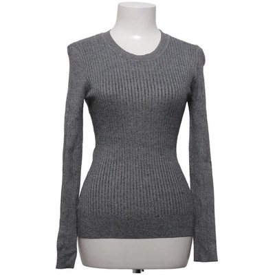 Even & Odd, Strickpullover, Größe: M, Grau, Streifen, Rippenstrick, Damen #D2X