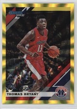 2019-20 Panini Donruss Holo Yellow Laser 23/25 Thomas Bryant #197 a3q