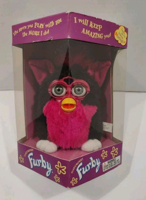 Vintage Electronic Furby Series 7 Juicy Grape New In Box 