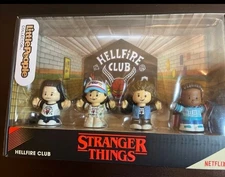 NEW! Fisher-Price Little People Collector Stranger Things - Hellfire Club 4pk