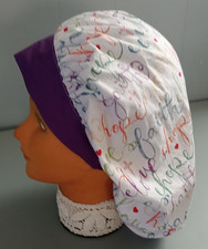 Faith Hope Love Medical Bouffant Scrub Cap Surgery Hat