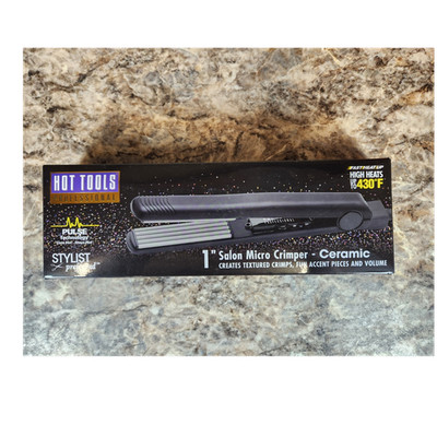 Hot Tools 1'' Ceramic Crimper Pulse Technology 430°F Variable Heat UL3817GWP4S
