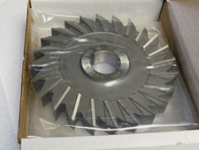 5" X 5/8" X 1" HSS SIDE MILLING CUTTER, STRAIGHT TEETH, 24 TEETH, MADE IN USA