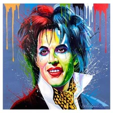 Alexander Ishchenko Hand Signed Original Painting Acrylic Canvas