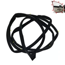 For Honda Civic Sedan 2012-15 Left Front Door Weatherstrip Moulding Seal Rubber