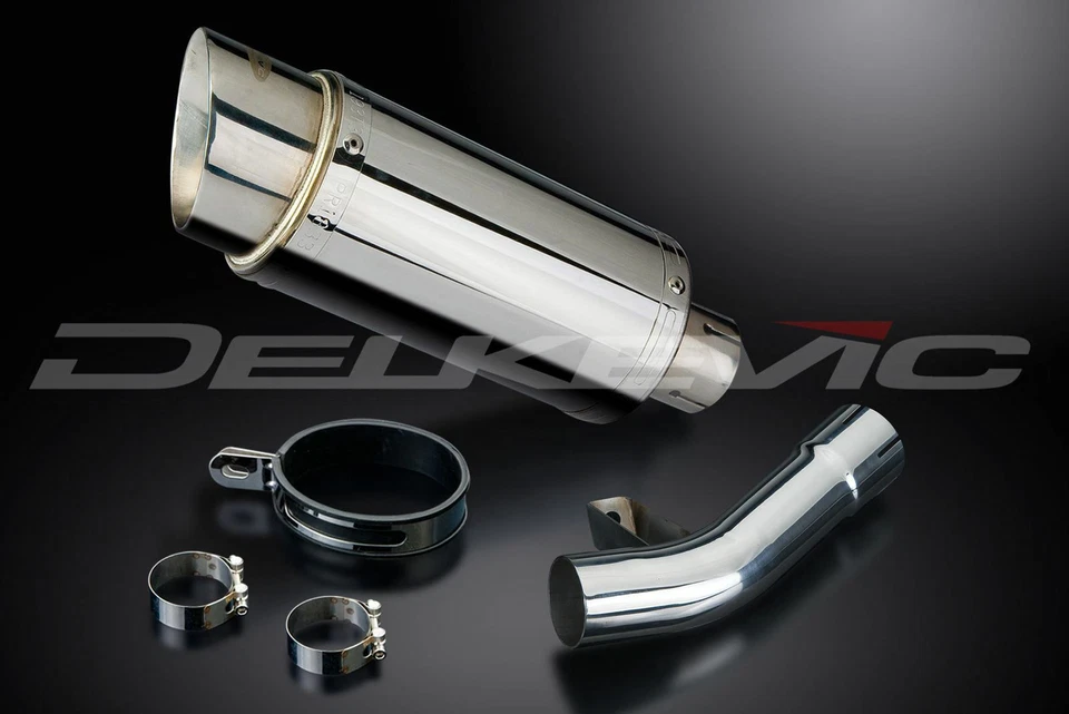 Silenciador Delkevic 8" Acero Inoxidable - Suzuki GSX650F Katana - Escape 07-16 Foto 2 de 2
